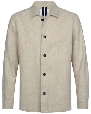 Profuomo Overshirt Raw - Grijs