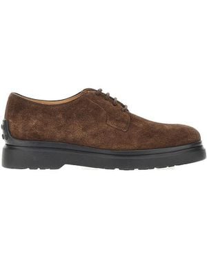 Tod's Laced Shoes - Marrone