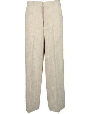 Attic And Barn Elegante viskosemischung pantalone - Natur