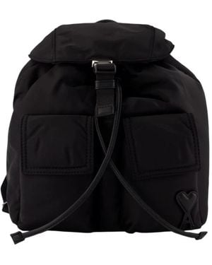 Ami Paris Backpacks - Negro