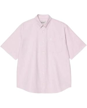 Carhartt S/S Braxton Shirt - Pink