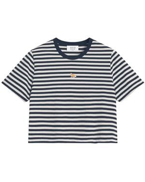 Maison Kitsuné T-Shirts - Blue