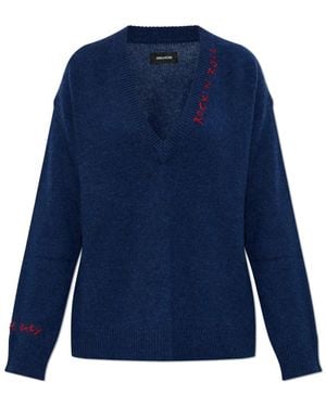 Zadig & Voltaire Cashmere Knitwear - Blauw
