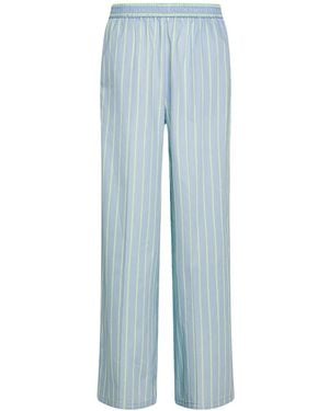 forte_forte Wide Trousers - Blue