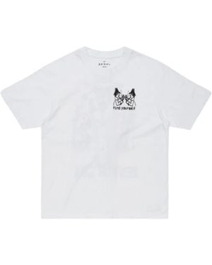 Edwin T-Shirts - White