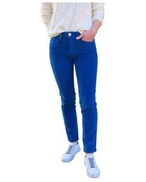 Islow Slim-Fit Trousers - Blue