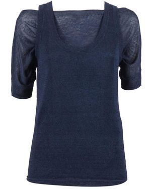 P.A.R.O.S.H. P.A.R.O..H. ,Overhemden ,Blauw ,Denim Maglia Babylon 26