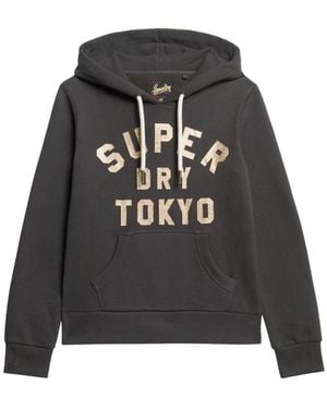 Superdry Hoodies - Gris