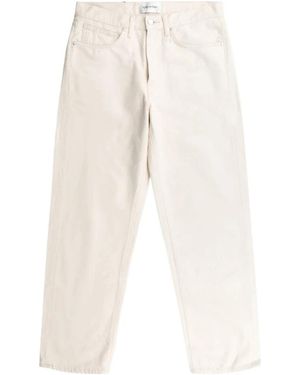Ateliers de Nimes Straight Fit Jeans - White