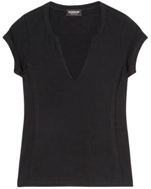 Dondup T-Shirts - Black