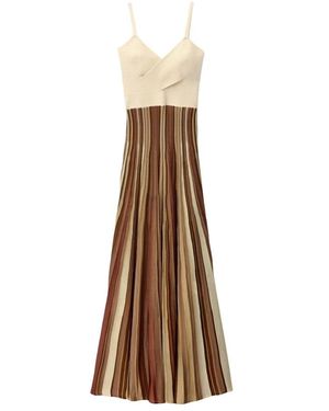 Ba&sh Kleedjes ,Bruin ,Atia Dress - Naturel