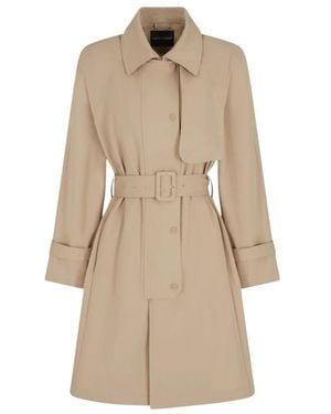 Emporio Armani Trench Coats - Neutre