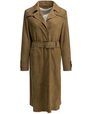 Golden Goose Trench Coats - Green