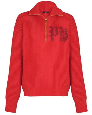 Balmain Turtlenecks - Rood