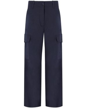 Weekend by Maxmara Hidalgo Cargo Trousers - Blau
