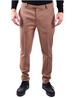 Hōsio Slim-Fit Trousers - Rojo