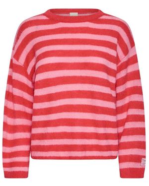 Ichi Maglia Rigata Ihblush - Rood