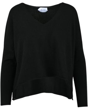 Be You V-Neck Knitwear - Black