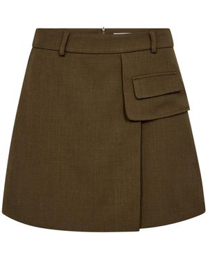 co'couture Short Skirts - Verde