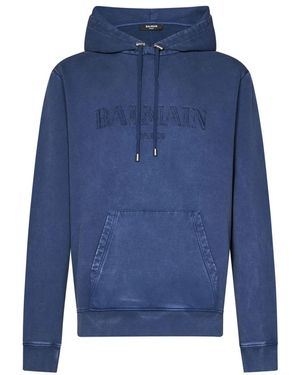 Balmain Hoodies - Azul