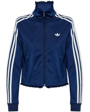 adidas Originals Sweatshirt Mit Stehkragen - Blau