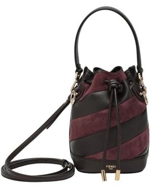 Fendi Mon Tresor Mini Bucket Bag - Schwarz
