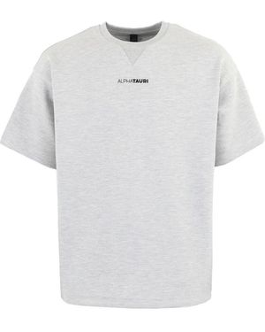 ALPHATAURI Tops ,Grijs ,Jahev T-Shirt