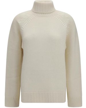 P.A.R.O.S.H. Truien & Vesten ,Kasjmier Turtleneck Kasjmier Trui - Grijs
