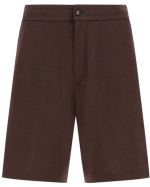 Herno Casual Shorts - Brown