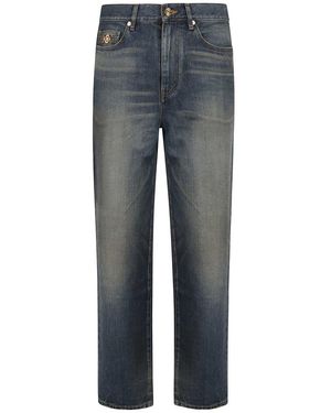 Versace Pencil-Fit Jeans - Grijs
