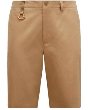 Moncler Short Shorts - Natural