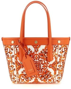 Dolce & Gabbana Shopping Bags - Red