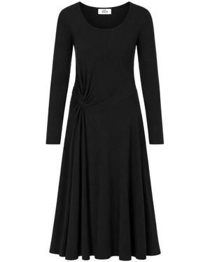 Mads Nørgaard Midi Dresses - Noir