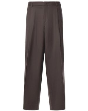 BE ABLE Wide Trousers - Grigio