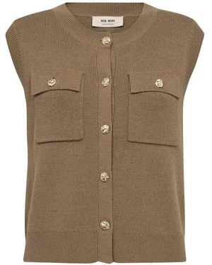 Mos Mosh Ärmellose Strickware - Natur