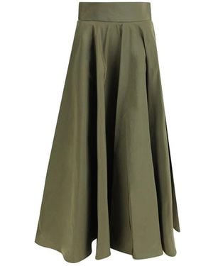 Sara Roka Maxi Skirts - Verde