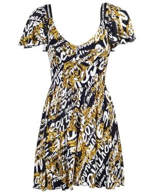 Versace Jeans Couture Short Dresses - Black