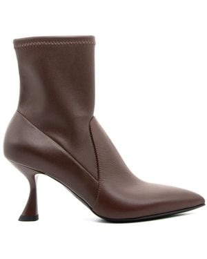 Sergio Levantesi Heeled Boots - Marrone