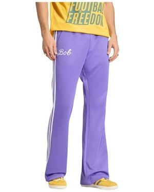 adidas Fitness ,Paars ,Katoen Bob Marley Og Track Pant