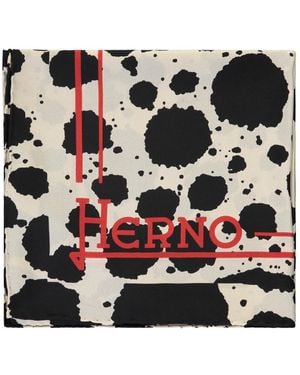 Herno Silky Scarves - White