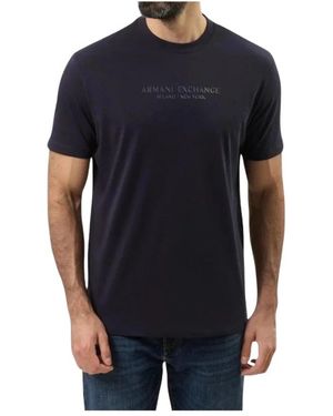 ARMANI EXCHANGE T-Shirts - Black