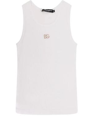 Dolce & Gabbana Sleeveless and tank tops for Women | Online Sale