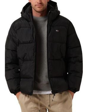 Tommy Hilfiger Herren Essential Puffer Jacke - Schwarz