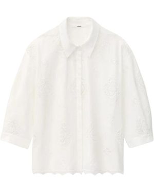 Ba&sh Muriel 3/4-Mouw Shirt - Wit