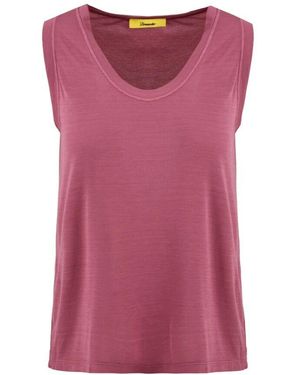 Drumohr Sleeveless Tops - Purple