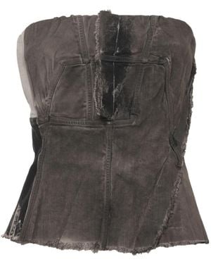 Rick Owens Sleeveless Tops - Gris