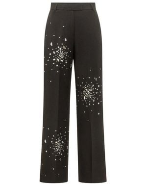 Des Phemmes Wide Trousers - Black