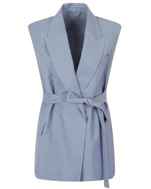 Brunello Cucinelli Waistcoats - Blue