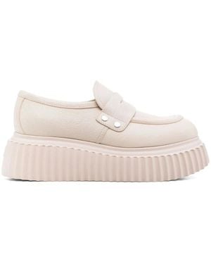 Agl Attilio Giusti Leombruni Loafers - White