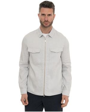 Marco Pescarolo Light Jackets - Grey